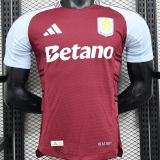 2024/25 Aston Villa Home Player Version Soccer Jersey