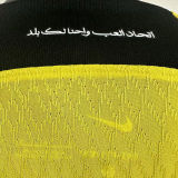 2024/25 Al Ittihad Home Yellow Black Player Version Jersey 吉达联