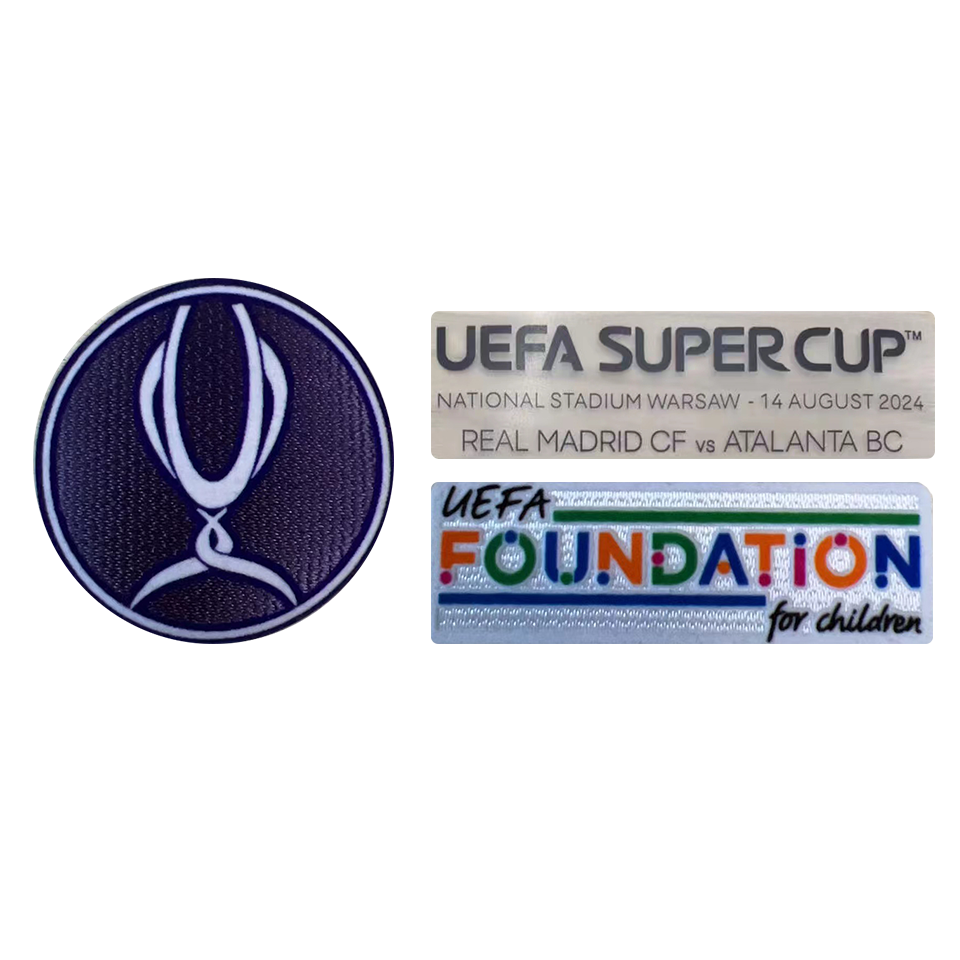2024 Real Madrid European Super Cup Patch+Final Date