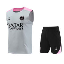 2025 PSG Grey Vest Training Jersey(A Set)