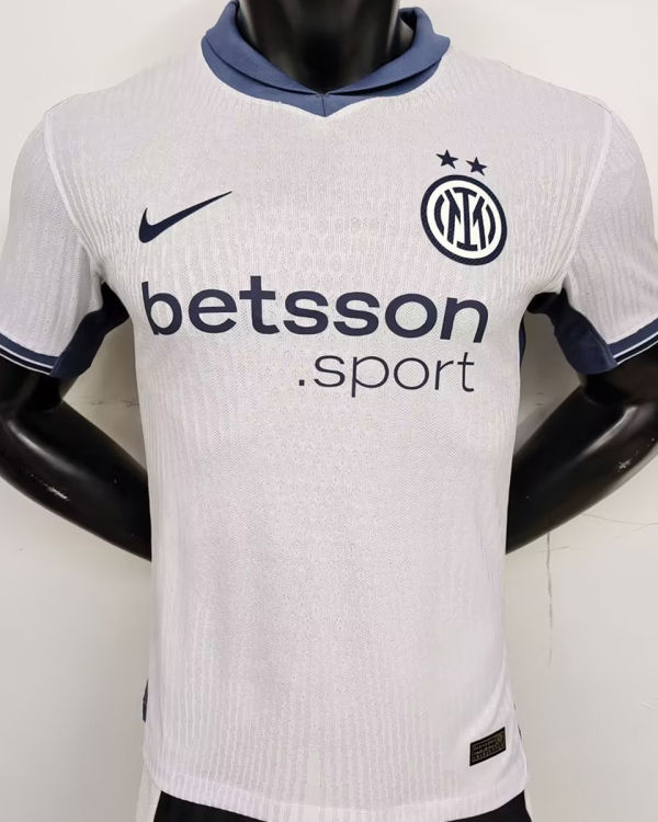 2024/25 In Milan Away White Player Version Soccer Jersey 有胸前广告