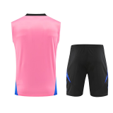 2025 M Utd Pink Vest Training Jersey(A Set)