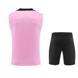 2025 PSG Pink Vest Training Jersey(A Set)