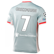 GRIEZMANN #7 ATM Away Fans Jersey 2024/25 （UCL Font 欧冠字体 有号下广告 ★★ ）