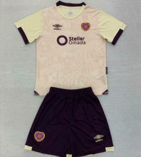 2024/25 Heart of Midlothian F.C.Away Kids Soccer Jersey 中洛锡安 苏格兰