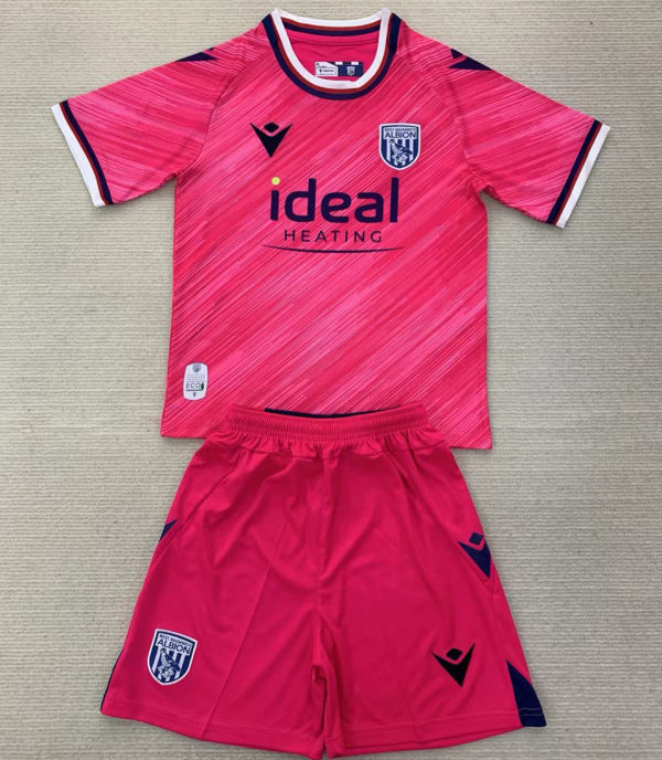 2024/25 West Bromwich Albion Third Kids Soccer Jersey