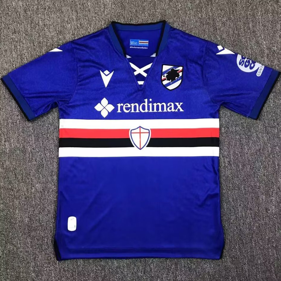 2024/25 Sampdoria Home Blue Fans Soccer Jersey