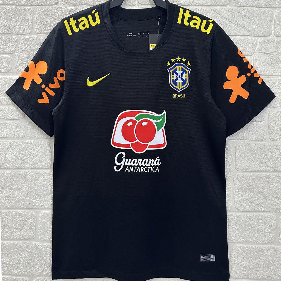 2024/25 Brazil Black Training Soccer Jersey