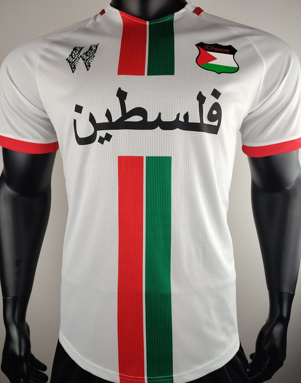 2024/25 Palestine White Player Version Soccer Jersey