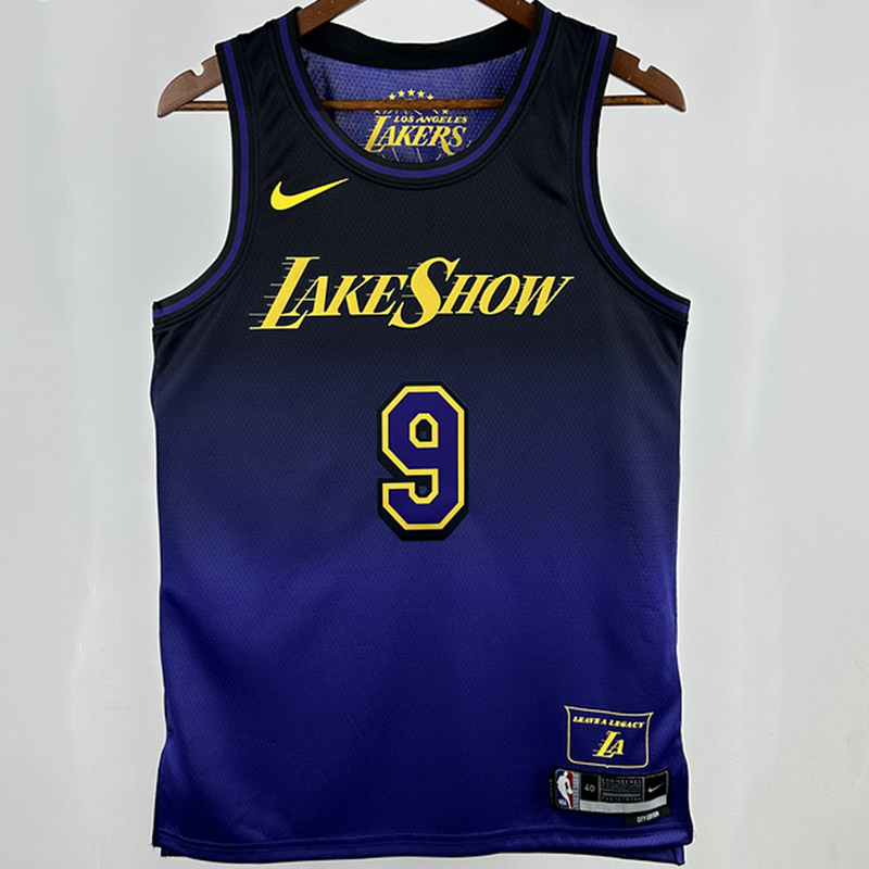2025 Lakers JAMES JR. 9 City Edition NBA Jerseys