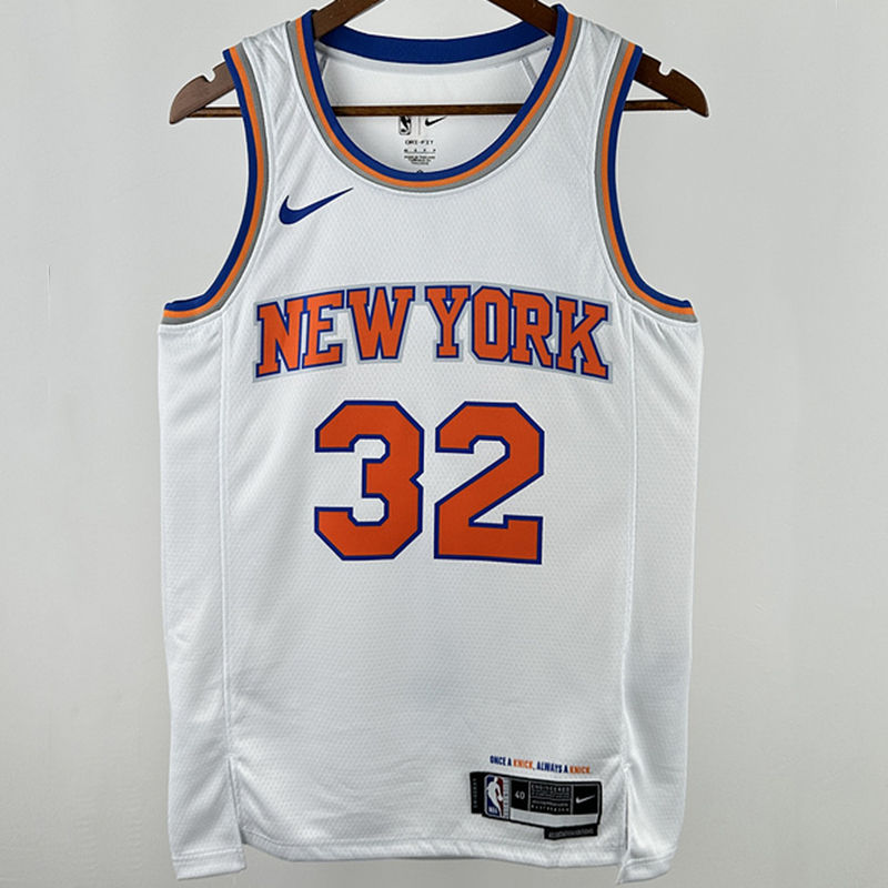 2025 NY Knicks TOWNS 32 White City Edition NBA Jerseys