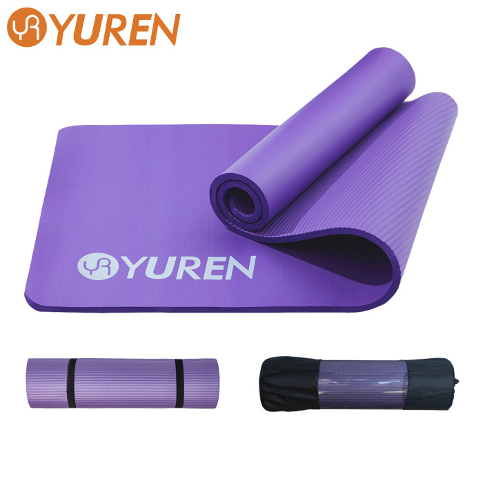 Extra Thick Yoga Mat Non Slip, Long High Density Exercise Mat Of Comfort Material And Carrying Strap
