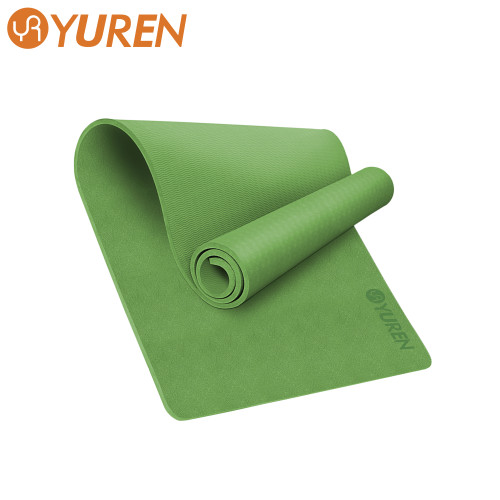 Mat Yoga For Pilates, Workout And Stretching Home, And Gym Essentials, Exercise & Fitness Mat for All Types of Yoga