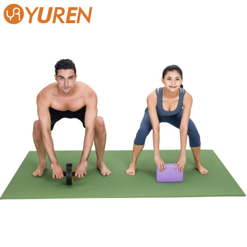 Super Extra Large Thick Wide Double People Yoga Mat, Tpe Non Slip Custom Logo Yoga Mat