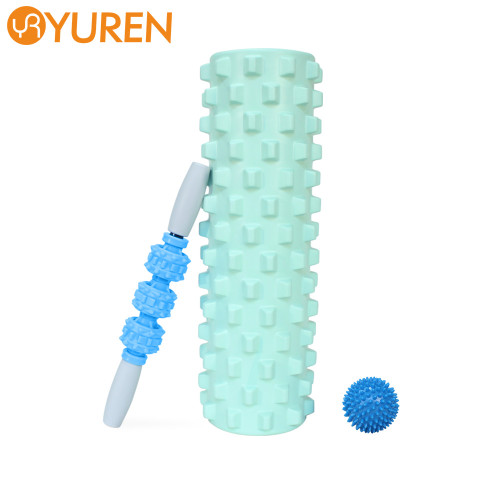 Medium Density Deep Tissue Foam Roller Massager, Yoga Column  For Muscle Massage and Myofascial Trigger Point Release