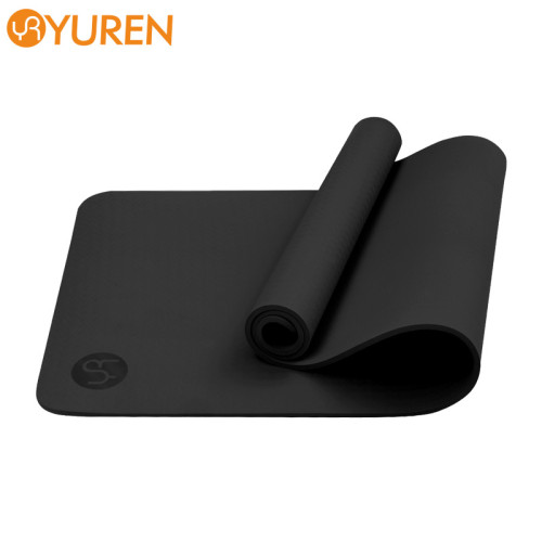 Yoga Mats, 10mm Thick Yoga Mat, Fitness & Exercise Mat With Yoga Mat Carrier Strap, Non Slip Anti-tear Yoga Mats For Yoga, Pilates And Fitness