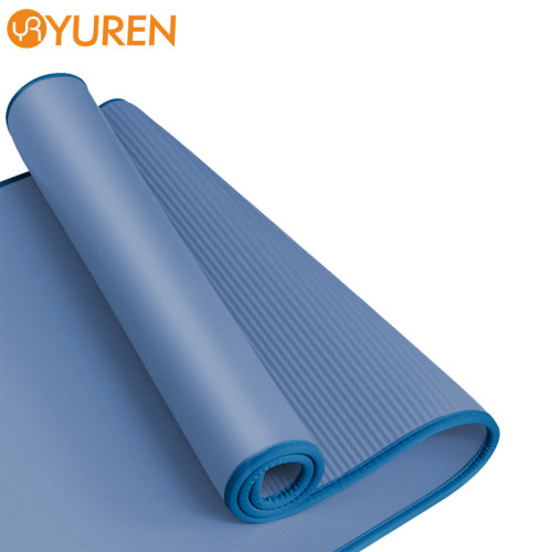 High Quality Fitness Yoga Mat Eco Friendly 10mm Extra Thick Yoga And Exercise Mat With Carrying Strap