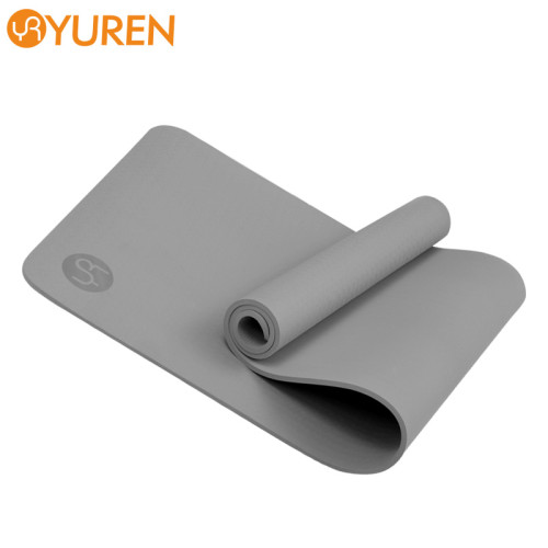 TPE Dual Layer Yoga Mat, Easy To Carry, For Women And Men, Non Slip, Cushion For Joint Support And Stability