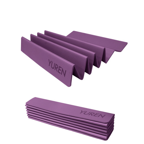 YUREN Yoga Mat, Folding Travel Fitness & Exercise Mat, Foldable Yoga Mats For All Types Of Yoga, Pilates & Floor Workouts