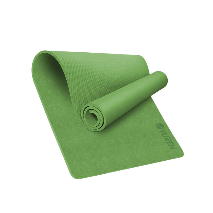 Mat Yoga For Pilates, Workout And Stretching Home, And Gym Essentials, Exercise & Fitness Mat for All Types of Yoga