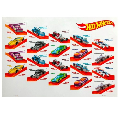 Hot Wheels 2018   (Sheet)