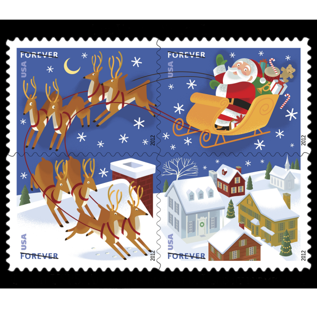 Santa and Sleigh 2012   (Book)