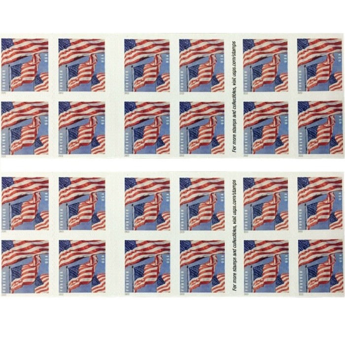 Flag 2022 Booklet - 5 Booklets / 100 Pcs