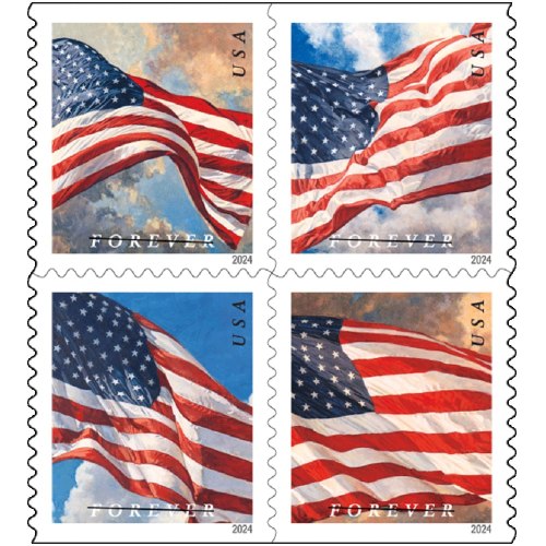 Flag 2024 Booklet - 5 Booklets / 100 Pcs