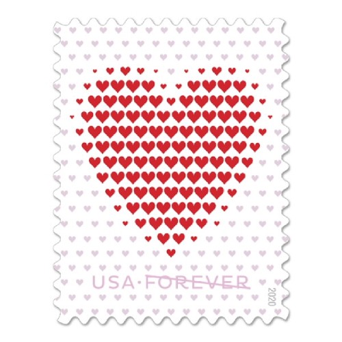 Made of Hearts 2020 - 5 Sheets / 100 Pcs