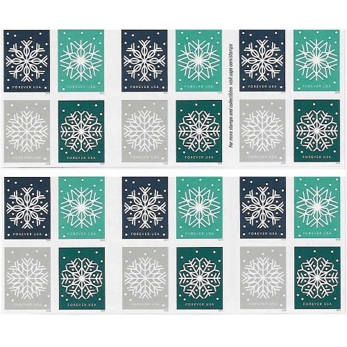 Winter Whimsy 2024 - 5 Booklets / 100 Pcs