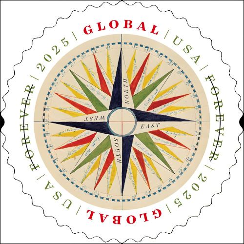 Global 1794 Compass Rose - 5 Sheets / 50 Pcs