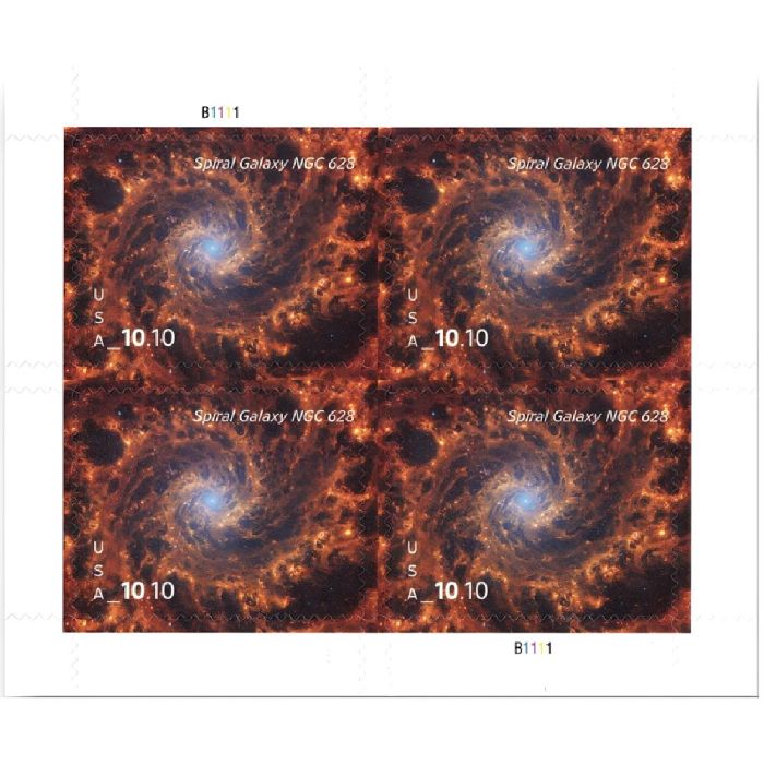 Spiral Galaxy 2025 - 5 Sheets / 20 Pcs