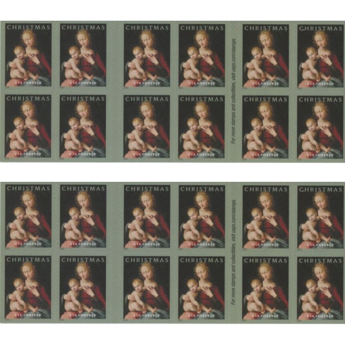 Virgin and Child 2022 - 5 Booklets / 100 Pcs