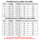 【 Senior jersey customization 】GA High quality custom football jerseys quick dry adult boys and girls jerseys Team clothing short-sleeved jerseys