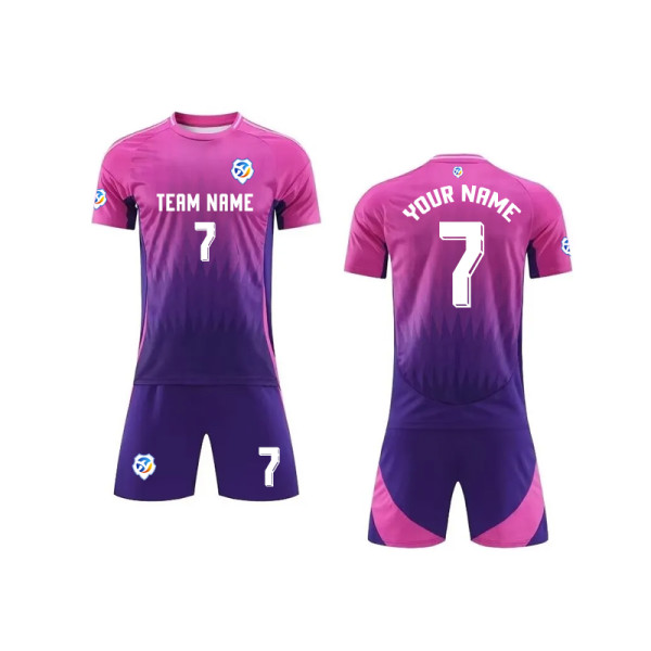 【 Senior jersey customization 】GG Full-body custom football jerseys Quick dry adult boys and girls jerseys Game team apparel short-sleeved jerseys