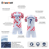 【 Senior jersey customization 】GC New football clothing custom game football clothing for adults and children summer quick-drying short-sleeved team uniforms