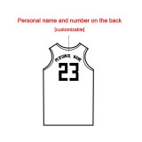 [Senior basketball jersey customization] Purple gray basketball full body suit customized breathable competition clothing campus competition clothing