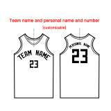 【 Advanced basketball Jersey customization 】 Yellow basketball suit custom sports student competition training suit set DIY custom quick-drying jersey