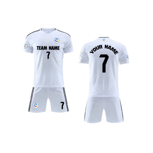 【 Senior jersey customization 】JR Football jersey set full-body custom quick-drying adult boys, girls and children game training uniforms