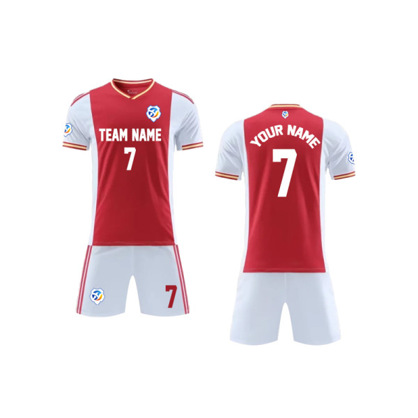 【 Senior jersey customization 】JA Football clothing custom adult game training clothing shipped worldwide