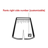 [Advanced basketball jersey customization] Black and red high-quality basketball jersey customization breathable quick drying light body customization