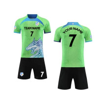 【 Player version jersey material 】Green sportswear custom football uniform custom high-quality jersey customization