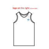 [Senior basketball jersey customization] White American basketball jersey set custom summer quick-drying training clothing breathable jersey