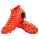 【 Advanced Football shoes 】 Orange spike Football shoes Match shoes Athletic shoes training shoes