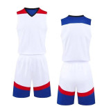 【 Advanced basketball Jersey customization 】 White basketball suit custom sports student competition training suit set DIY custom quick-drying jersey