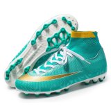 [Senior football shoes] green Football shoes for competition wear good sports shoes