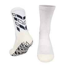 [Professional Football Adult socks] white Football socks thick wicking socks Campus game socks