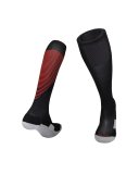 [Professional Football Adult socks] black Football socks Breathable training socks sports game non-slip socks