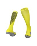 [Professional Football Adult socks] yellow Football socks Breathable training socks sports game non-slip socks