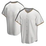 【 Senior baseball clothing 】white American baseball clothing custom game jerseys custom sports clothing